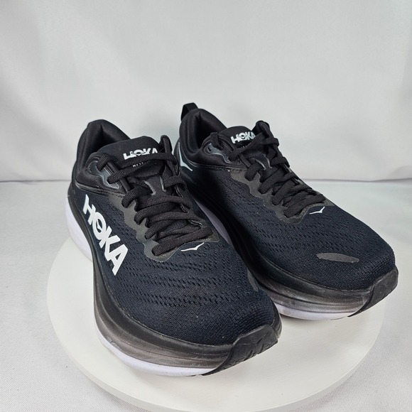 Hoka Bondi 8 Women's Black Running Shoes Sneakers Size‎ 7.5B